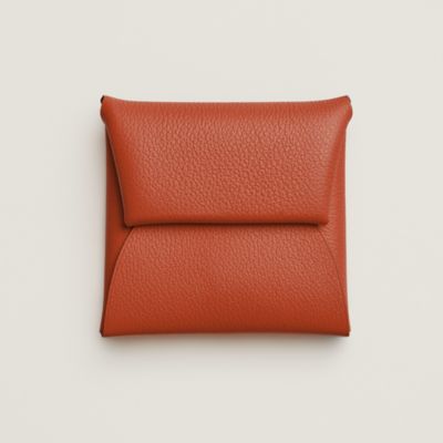 Bastia change purse - Pink | Hermès Singapore