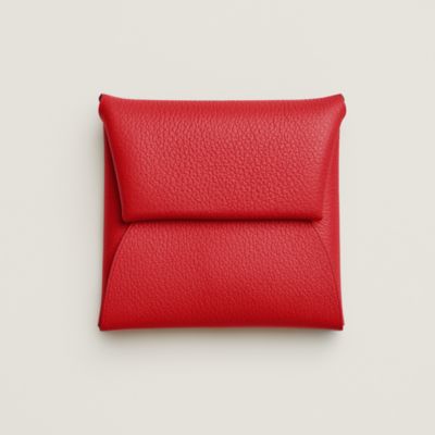 Bastia change purse - Pink | Hermès Singapore