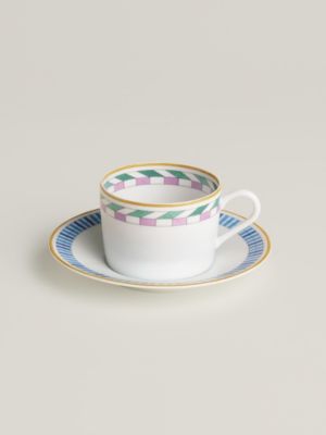 Hermès en Contrepoint tea cup and saucer n°1