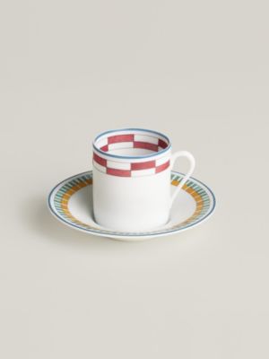 Hermès en Contrepoint coffee cup and saucer n°1