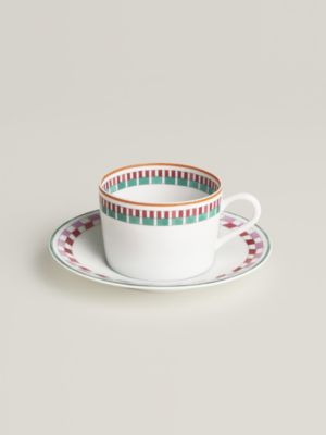 Hermès en Contrepoint tea cup and saucer n°2
