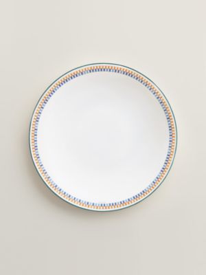 Hermès en Contrepoint set of 3 dinner plates, View: above, above, view 5 of 5