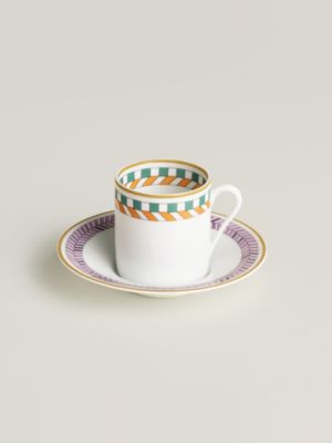 Hermès en Contrepoint coffee cup and saucer n°4