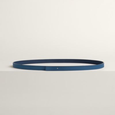Rivale Jean 18 belt - Blue | Hermès Canada
