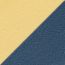Gürtelschließe H Torsade & Wendbarer Gürtelriemen 13&nbsp;mm, jaune poussin/bleu navy, nicht verfügbar