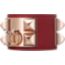 Collier de Chien bracelet, rouge grenat