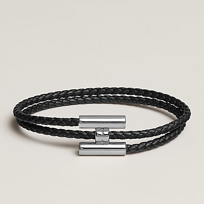 エナメルブレスレット 《クリックHH》 ソー・ブラック | Hermès エナメルブレスレット 《クリックHH》 ソー・ブラック | Hermès