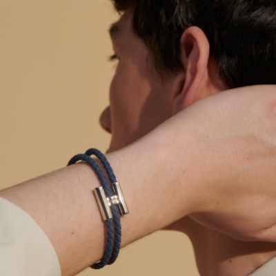 HERMES（エルメス）- Tournis Tresse bracelet ブレスレット Tournis Tresse Jean bracelet | Hermès Canada