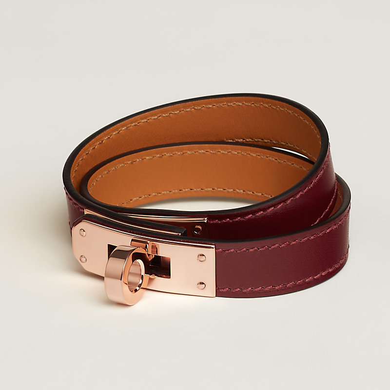 レザーブレスレット 《ケリー》 ドゥブルトゥール | Hermès レザーブレスレット 《ケリー》 ドゥブルトゥール | Hermès