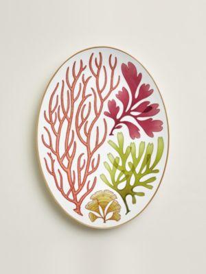 Natures Marines oval platter, large model
