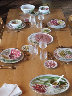 Natures Marines set of 4 bread and butter plates, View: front, front, view 2 of 2