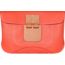 Virevolte 35 clutch, orange poppy/orange poppy/naturel