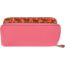 Silk'In classic wallet, large model, rose azalée/orange poppy