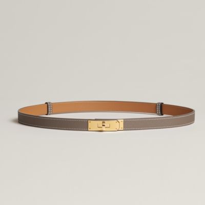 ⭐️美品⭐️ エルメス レザー ベルト 75 ベージュ グレー レディス ベルト | エルメス | Hermès - エルメス-公式サイト