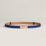 Kelly 18 belt, bleu saphir