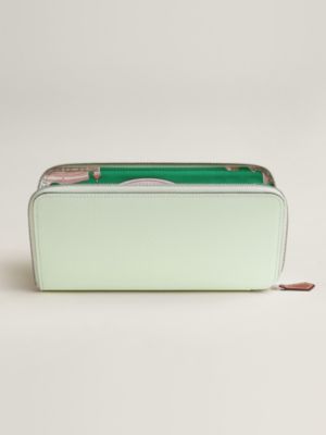 vert fizz/menthe/mauve pâle