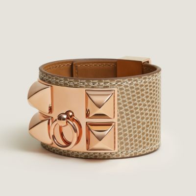 レザーブレスレット 《ケリー》 ドゥブルトゥール | Hermès - エルメス