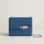 Verrou Chaine mini bag, bleu tie