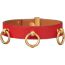 Mini Dog Anneaux bracelet, rouge tomate