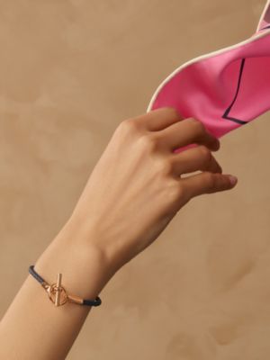 レザーブレスレット 《グレナン》, イメージ: 着用例, worn, ビュー2の2