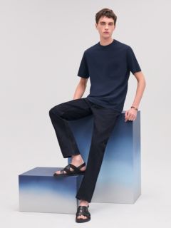エルメス　レディース　白　Tシャツ　袖ロゴ刺繍入り Tシャツ H刺繍 | Hermès - エルメス-公式サイト