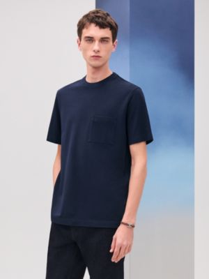 "H" embroidered T-shirt, View: Worn, worn, view 2 of 4