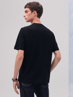 "H" embroidered T-shirt, View: Worn, worn, view 2 of 3