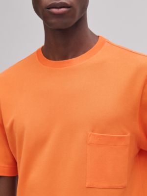"H" embroidered T-shirt, View: Worn, worn, view 3 of 3