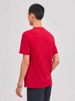 "H" embroidered T-shirt, View: Worn, worn, view 2 of 3