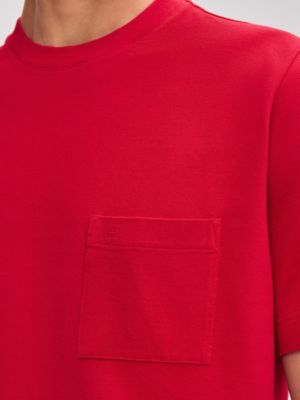 "H" embroidered T-shirt, View: Worn, worn, view 3 of 3