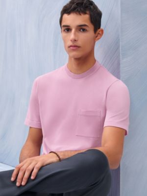 "H" embroidered T-shirt