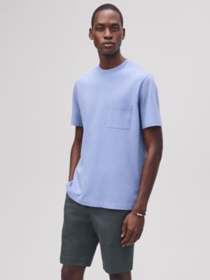 "H" embroidered T-shirt