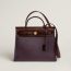 Herbag Zip 31 bag, cassis/écru/noir/rouge sellier, We will notify you when this product is back in stock