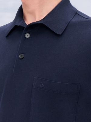 ポロシャツ ボタン付 H刺繍 | Hermès - エルメス-公式サイト