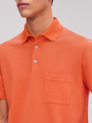 Polo con botones broderie "H", Vista: Ver artículo puesto, worn, vista 3 de 3