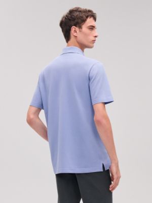 "H"刺繡鈕扣領polo衫, 檢視: 佩戴, worn, 檢視共2張圖片的第3張