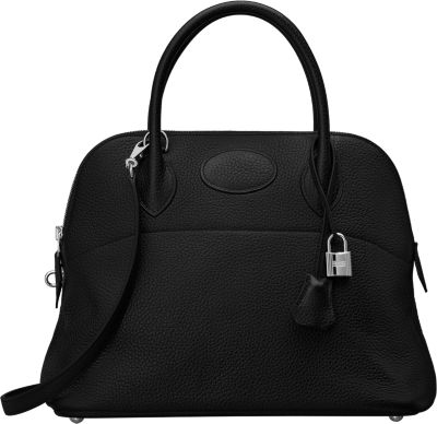 hermes black purse