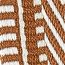 Sangle Cavale 25&nbsp;mm bag strap, écru/beige/gold
