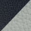 Yachting belt buckle & Reversible leather strap 32 mm, bleu marine/gris mouette, no stock