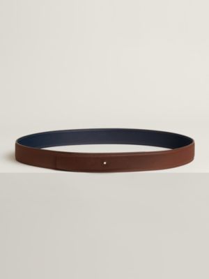 Reversible leather strap 32&nbsp;mm