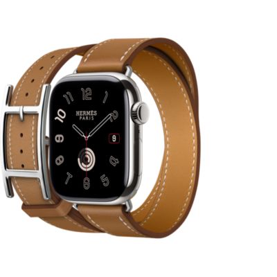 Apple Watch Hermès ドゥブルトゥール 《アピ》 42 mm | Hermès - エルメス-公式サイト