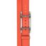 Band Apple Watch Hermès Double Tour 42&nbsp;mm Attelage, orange field