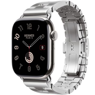 Band Apple Watch Hermès Single Tour 46&nbsp;mm Grand H, View: front, front, view 3 of 4