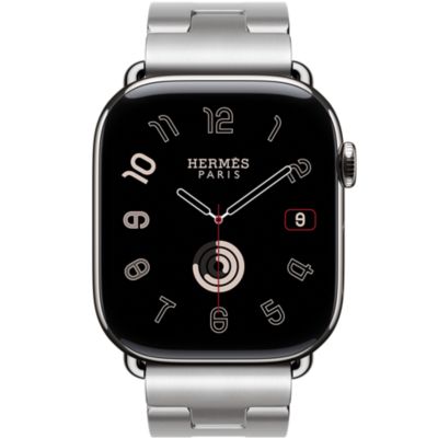 Band Apple Watch Hermès Single Tour 46&nbsp;mm Grand H, View: front, front, view 4 of 4