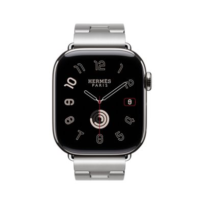 1858 Apple Watch エルメス　グルメットメタル　二重　HERMES アップルウォッチ バンド二重巻き,Compatible with Apple Watch