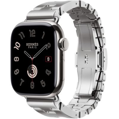 Band Apple Watch Hermès Single Tour 42&nbsp;mm Grand H, View: front, front, view 3 of 4