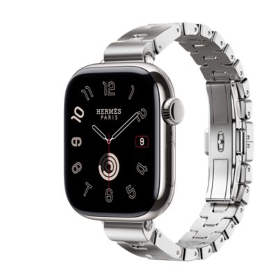 Band Apple Watch Hermès Single Tour 42&nbsp;mm Grand H Fin, View: front, front, view 3 of 4