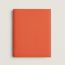 Couverture d'agenda Semainier Simple, tangerine