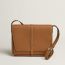 Steve light messenger bag, gold
