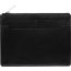 Portefeuille City zippé, noir